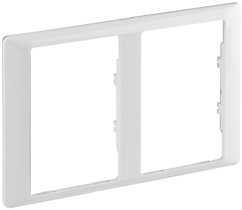 Рамка универсальная Legrand Valena Life 2-м. для 1-м. 2 мод. розеток белый картинка